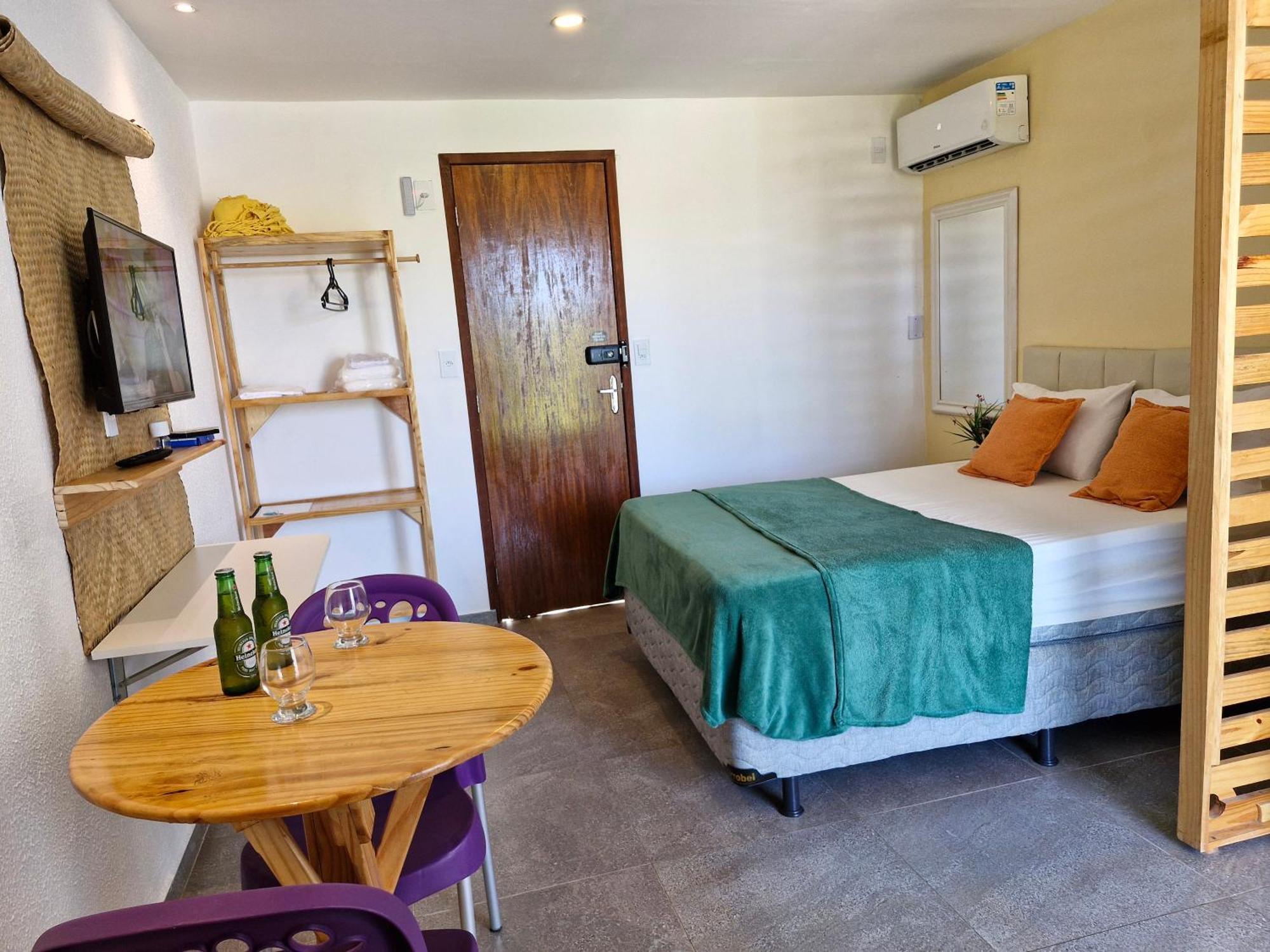 Msflats Paripueira Praia Wifi Ar Cozinha E Varanda Nascente C Rede Exterior foto